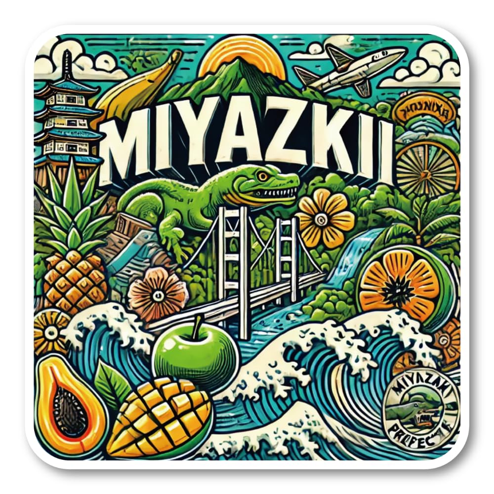熊本 ご当地 ステッカー 5枚セット Amazon.co.jp: 九州・沖縄地方のご当地ステッカーセット 福岡、佐賀
